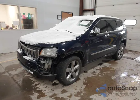2012 Jeep Grand Cherokee Overland из США, поврежденный, VIN 1C4RJFCT5CC346111